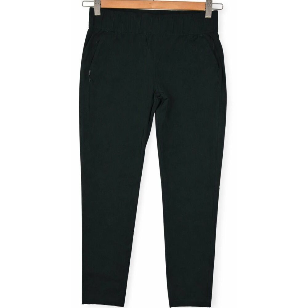 Alder womens small tall open air hiking pants dark green teal